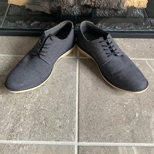 Hawker Rye Buddy Chambray & Canvas Laceup Oxford